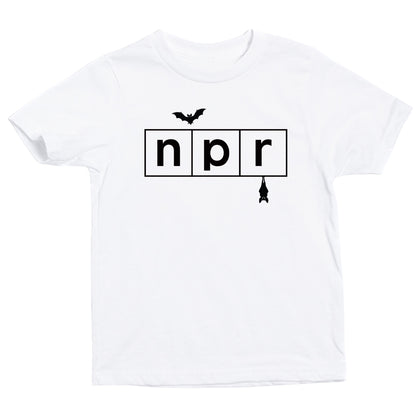 NPR Bats Logo Kids Tee