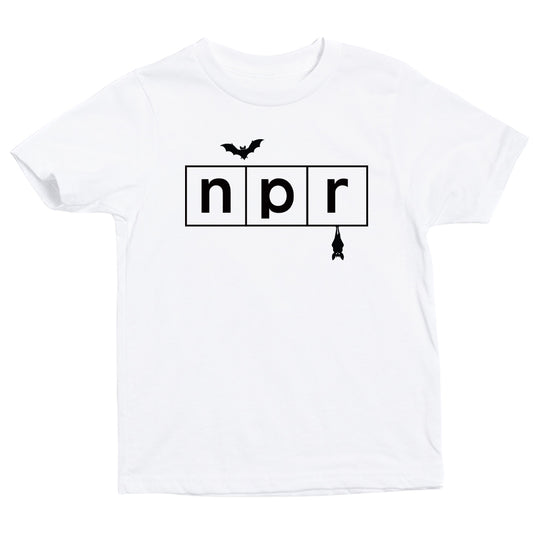 NPR Bats Logo Kids Tee