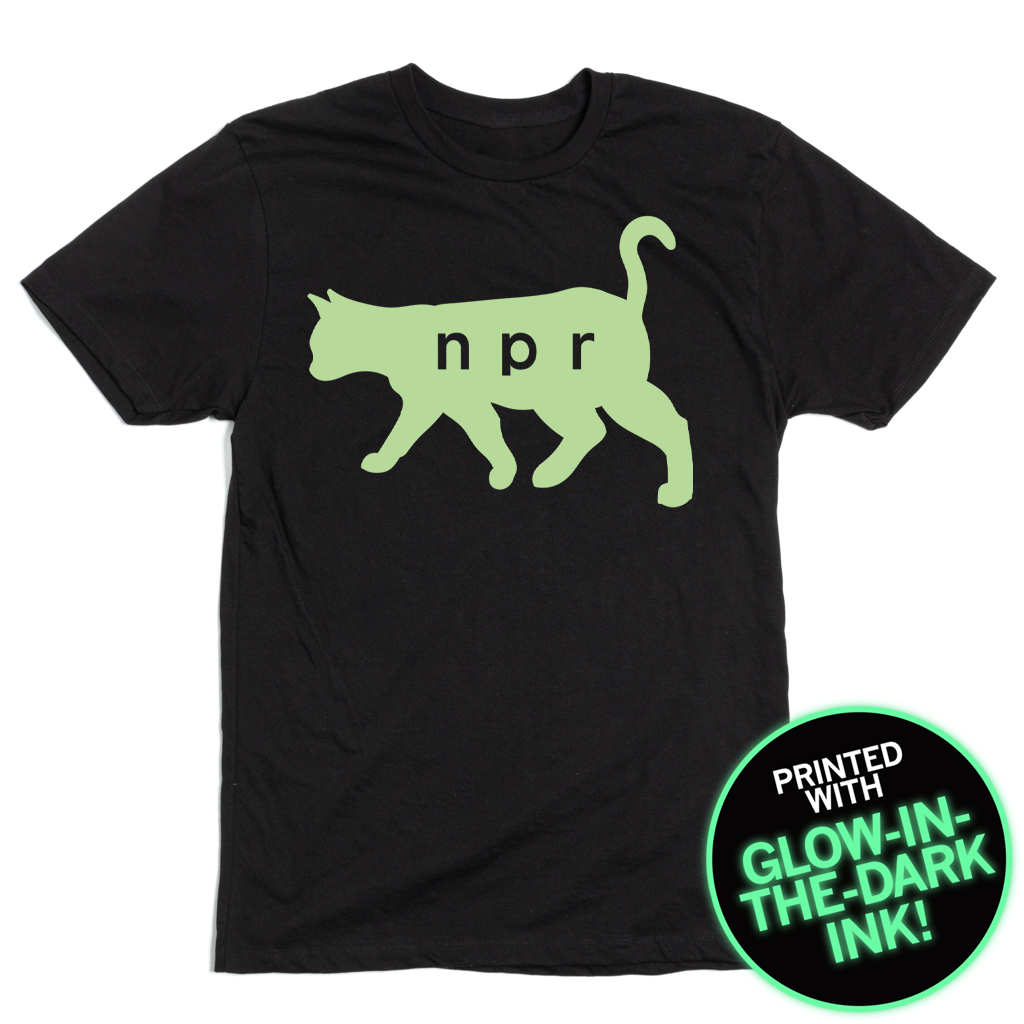 NPR Glow In The Dark Cat Limited Edition Tee