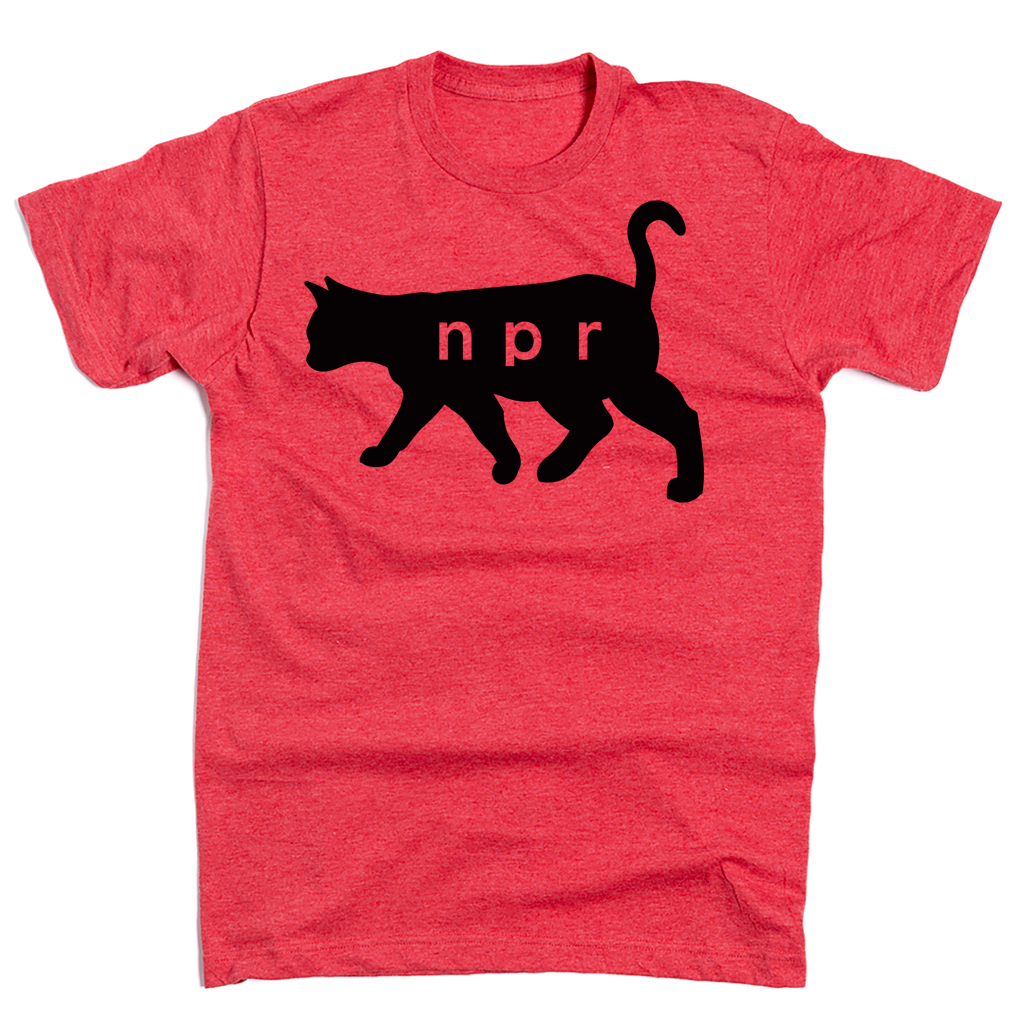 NPR Black Cat Logo Limited Edition Tee