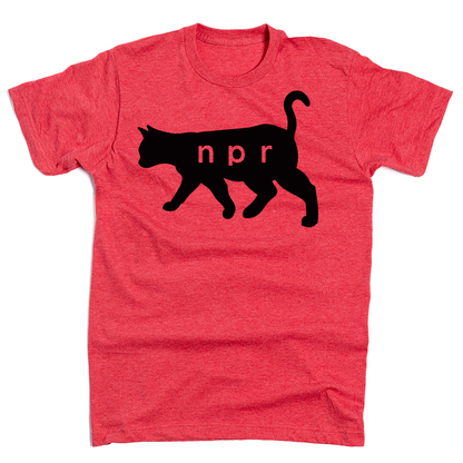 NPR Black Cat Logo Limited Edition Tee