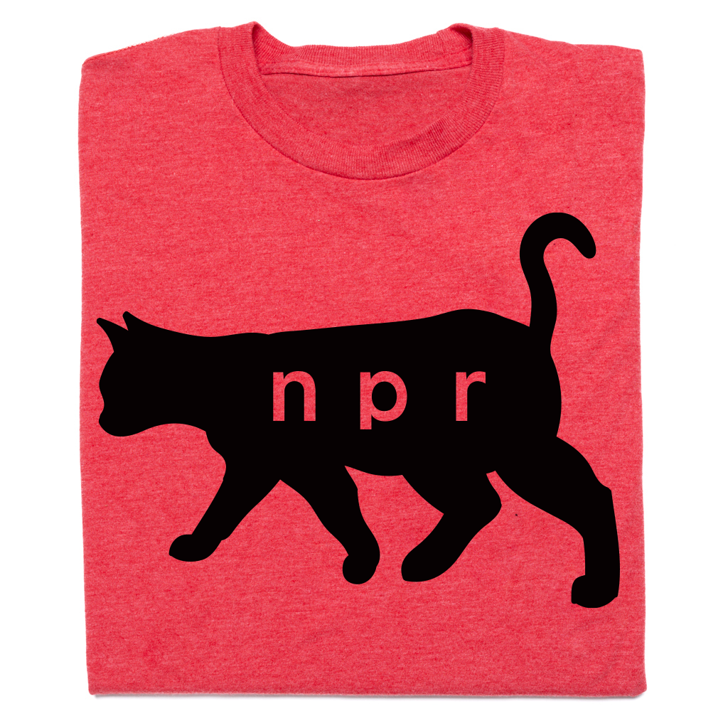 NPR Black Cat Logo Limited Edition Tee