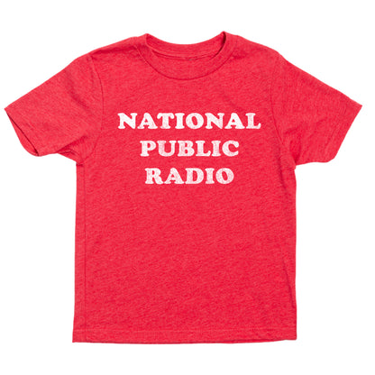 NPR 70s Cooper Logo Kids Tee