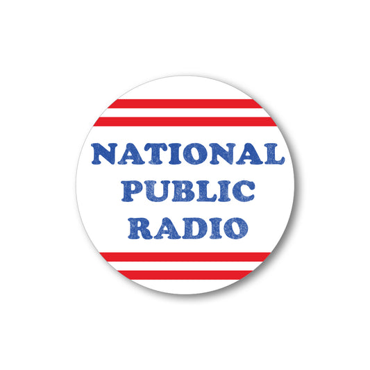 NPR Cooper Stripes Sticker