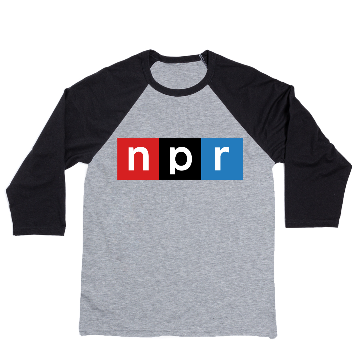 NPR Full Color Logo 3/4 Sleeve Tee