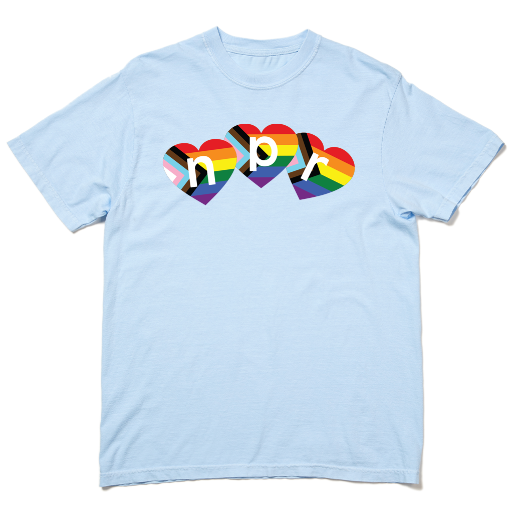 NPR Pride Hearts Shirt