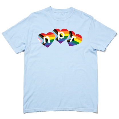 NPR Pride Hearts Shirt