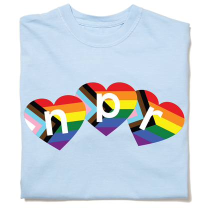 NPR Pride Hearts Shirt