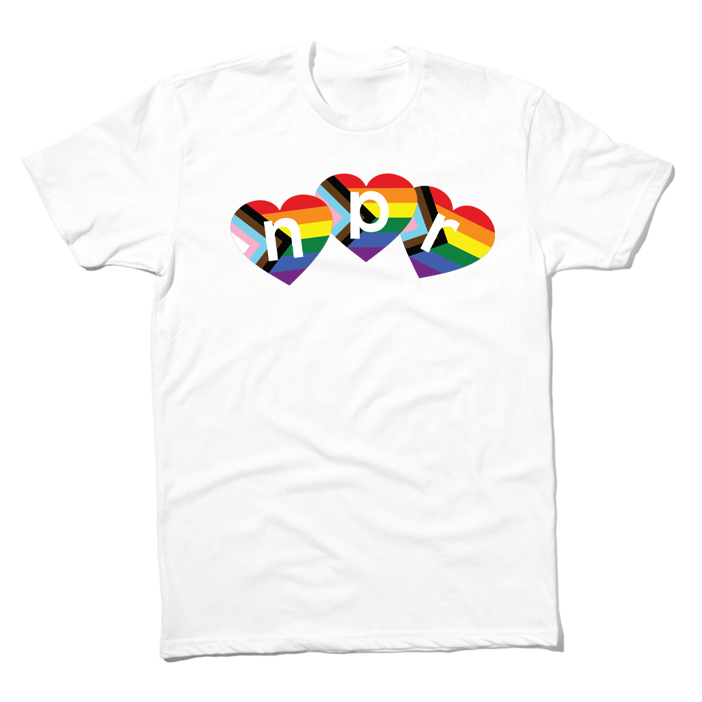 NPR Pride Hearts Shirt