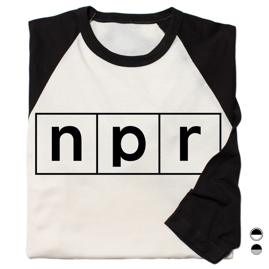 NPR Logo 3/4 Sleeve Tee