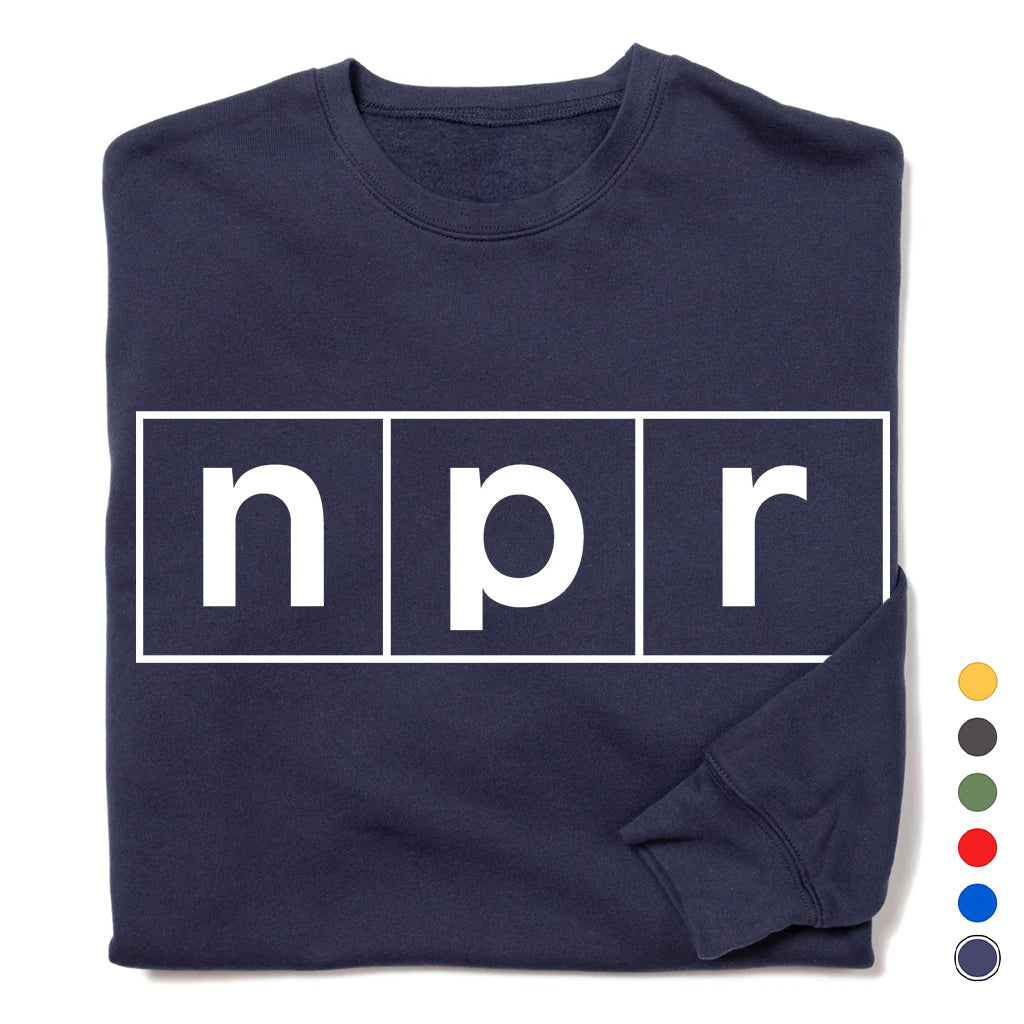 NPR Logo Crewneck Sweatshirt