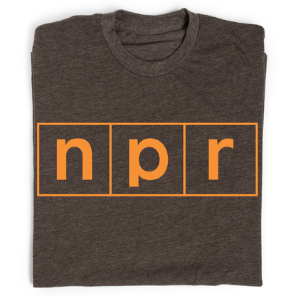 NPR Retro 70s Logo Tee