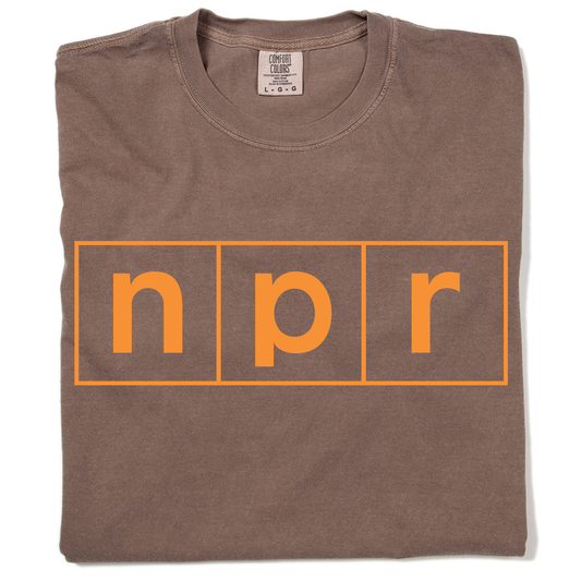 NPR Retro 70s Logo Tee