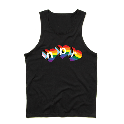 NPR Pride Hearts Tank Top