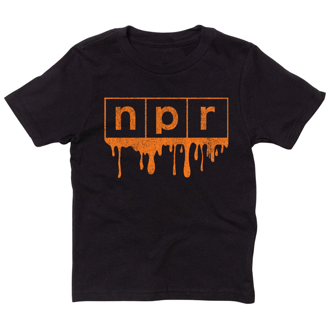 NPR Slime Logo Kids Tee