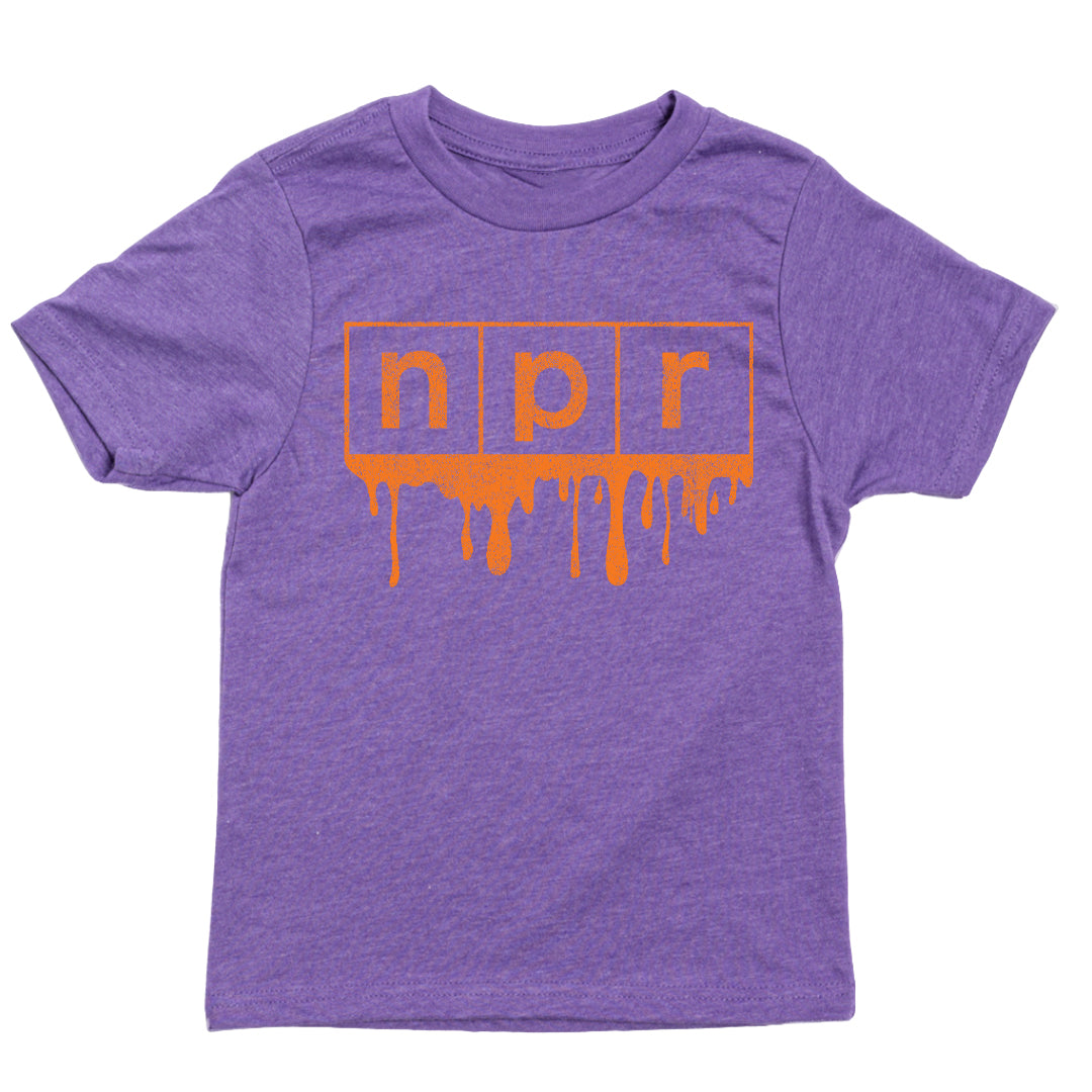 NPR Slime Logo Kids Tee