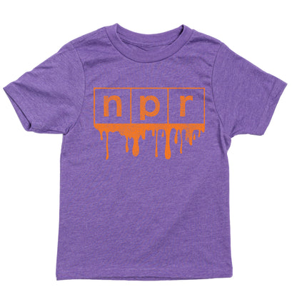 NPR Slime Logo Kids Tee