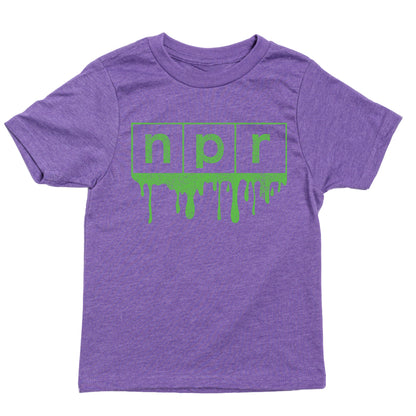 NPR Slime Logo Kids Tee