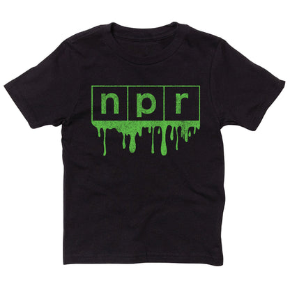 NPR Slime Logo Kids Tee