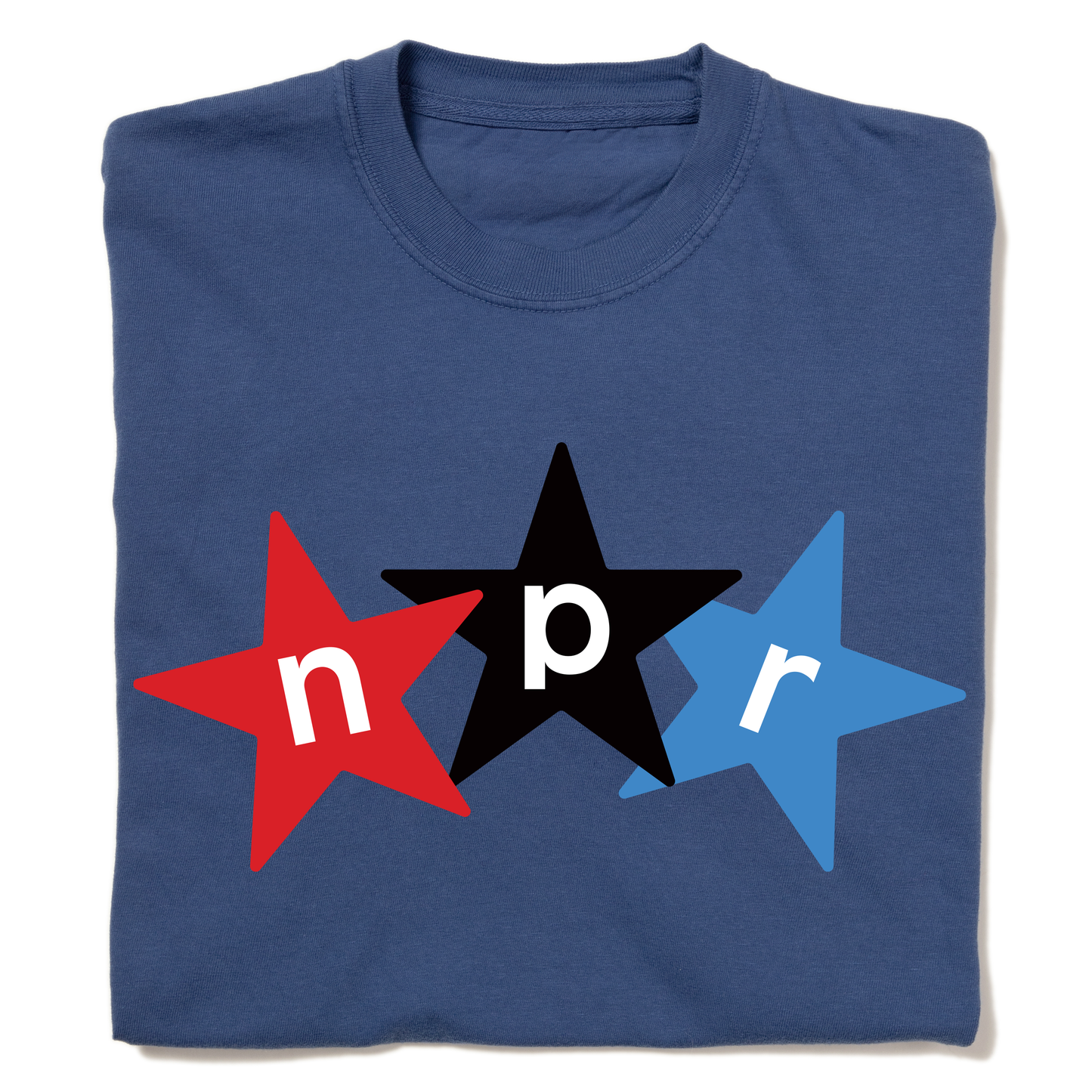 NPR Stars Logo Garment-Dyed Heavyweight Tee