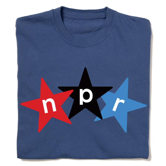 NPR Stars Logo Garment-Dyed Heavyweight Tee