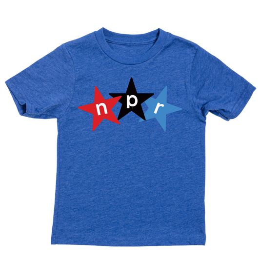 NPR Stars Logo Kids Tee
