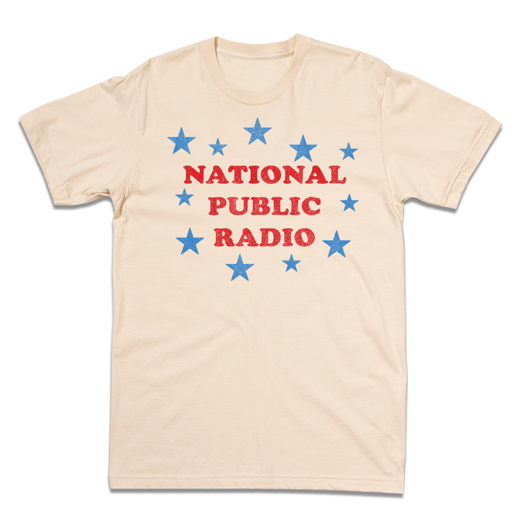 NPR Cooper 2-Color Stars Tee