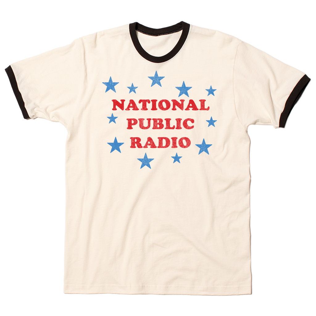 NPR Cooper 2-Color Stars Ringer Tee