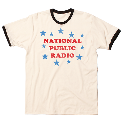 NPR Cooper 2-Color Stars Ringer Tee