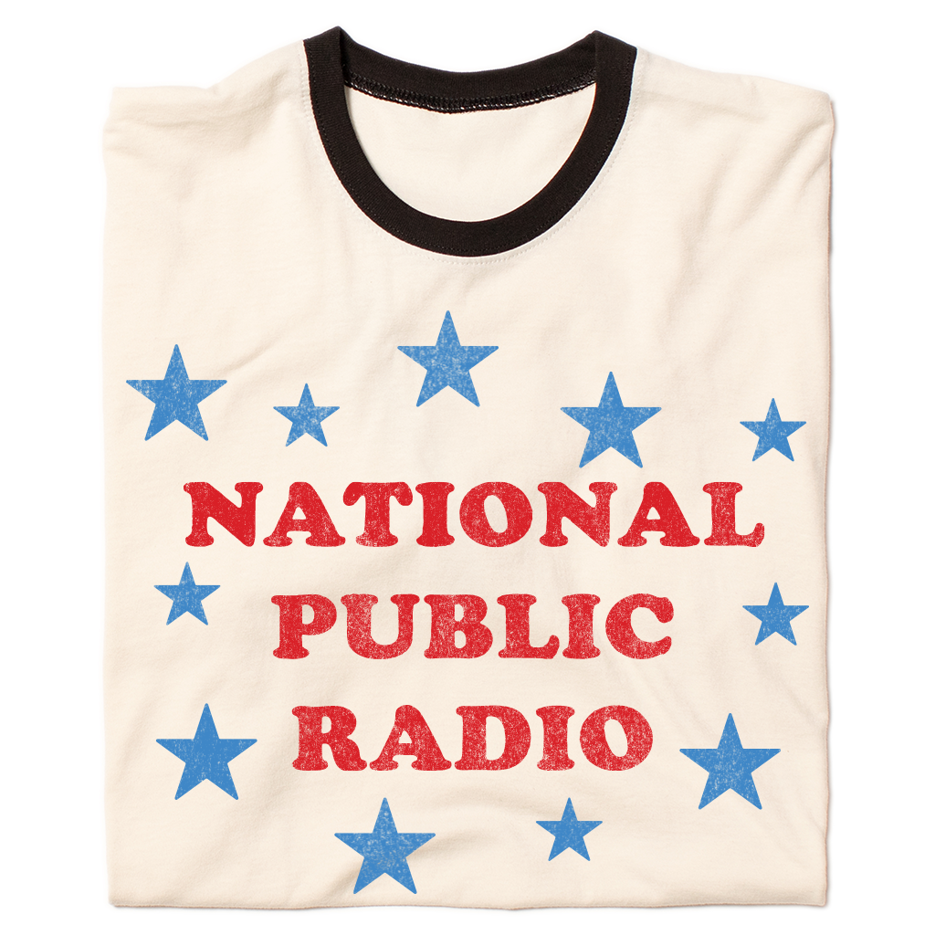 NPR Cooper 2-Color Stars Ringer Tee