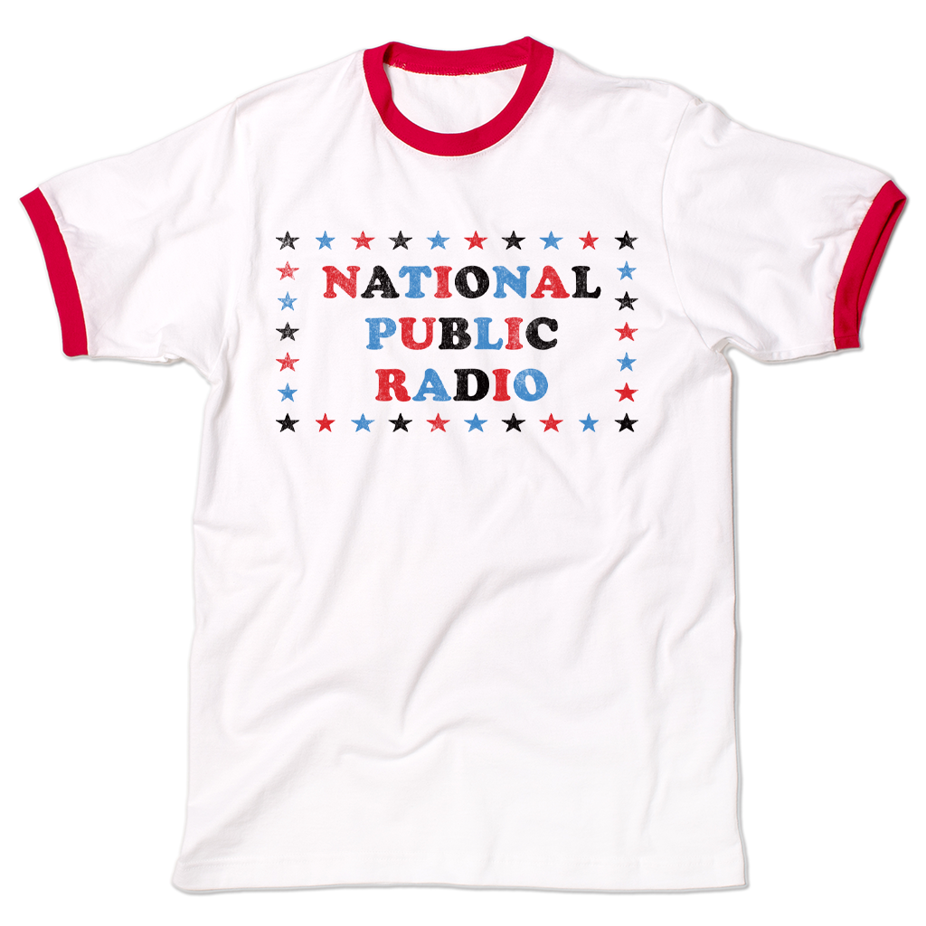 NPR Cooper 3-Color Stars Ringer Tee