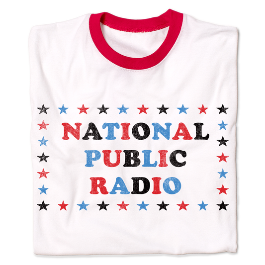 NPR Cooper 3-Color Stars Ringer Tee