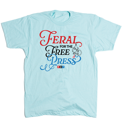 NPR USA Feral for the Free Press Tee