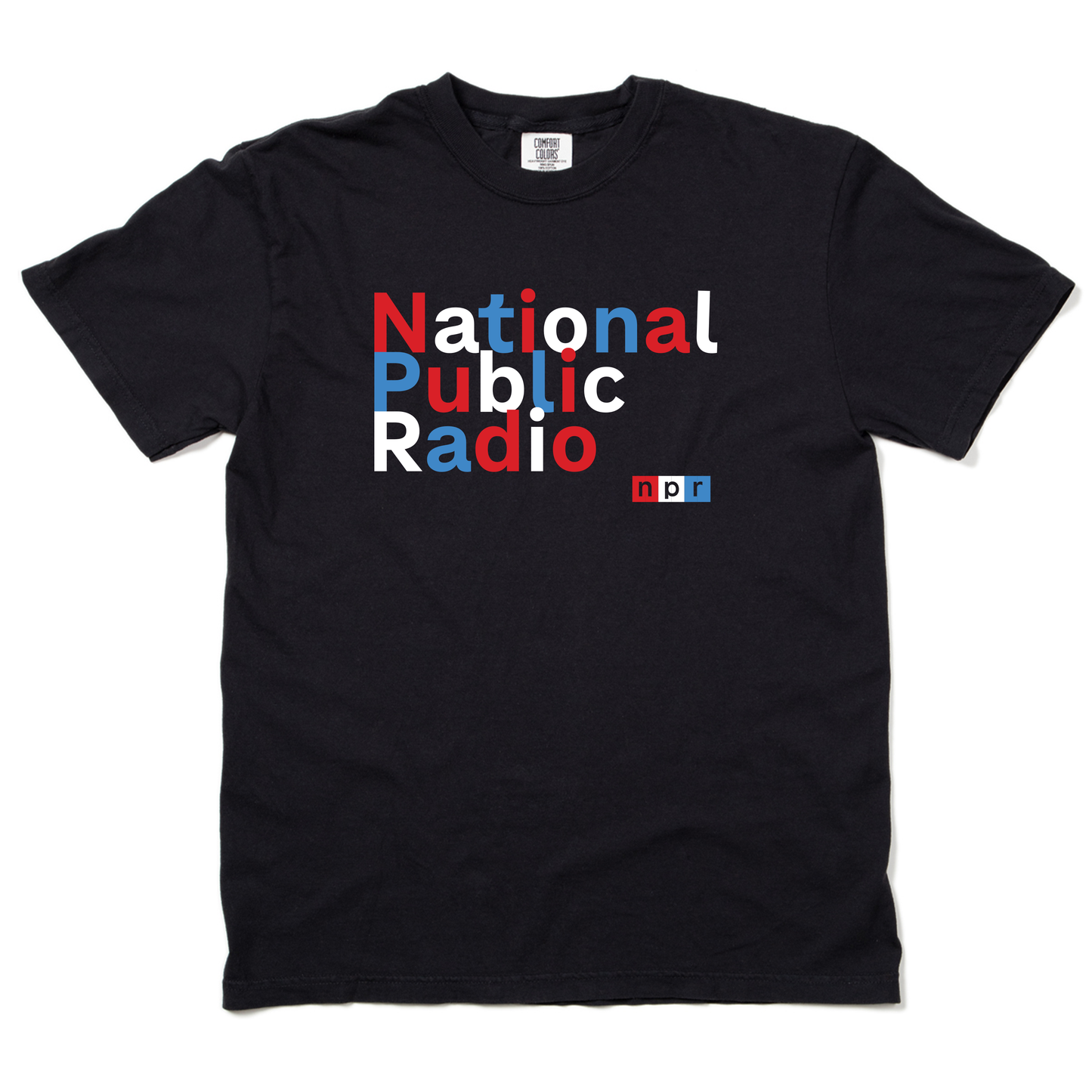 NPR USA Garment-Dyed Heavyweight Tee