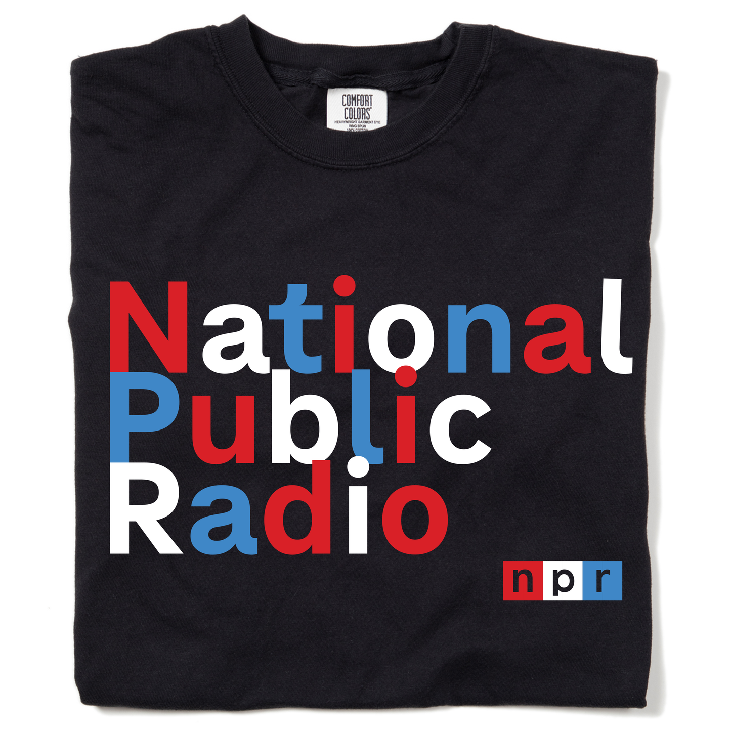 NPR USA Garment-Dyed Heavyweight Tee