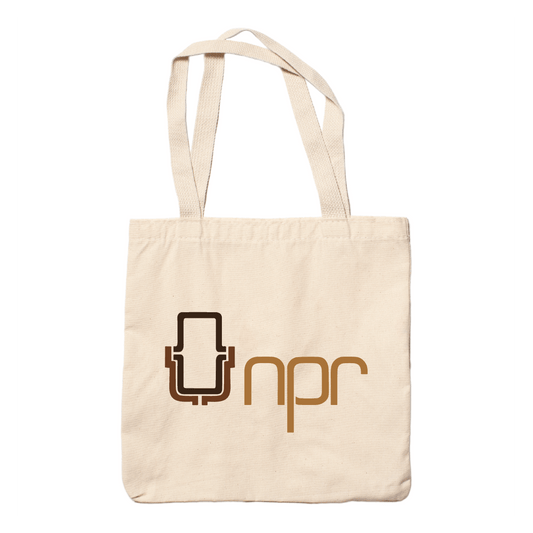 NPR 70s Logo Tote Bag