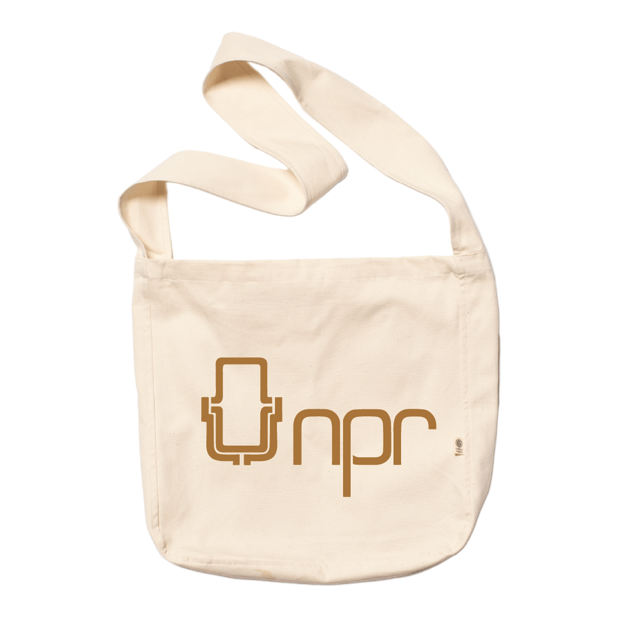 NPR 70s Logo Farmer's Market Tote Bag