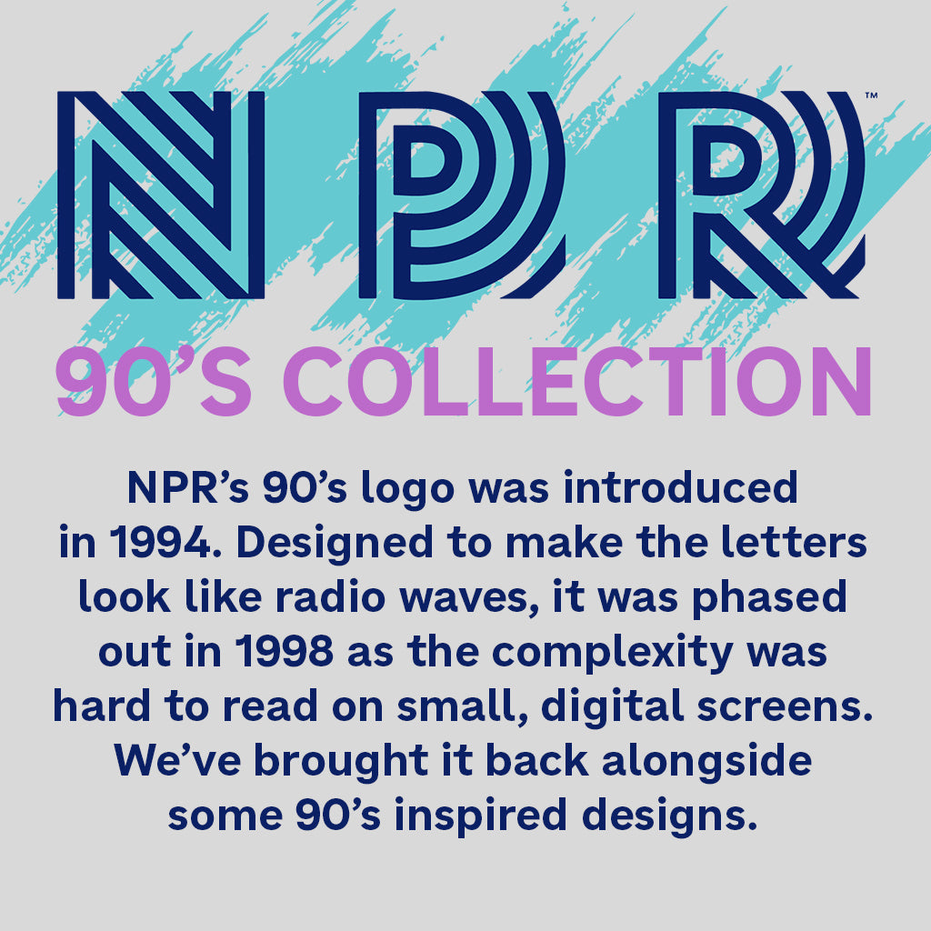 NPR 90s Repeating Logo Bomber Jacket