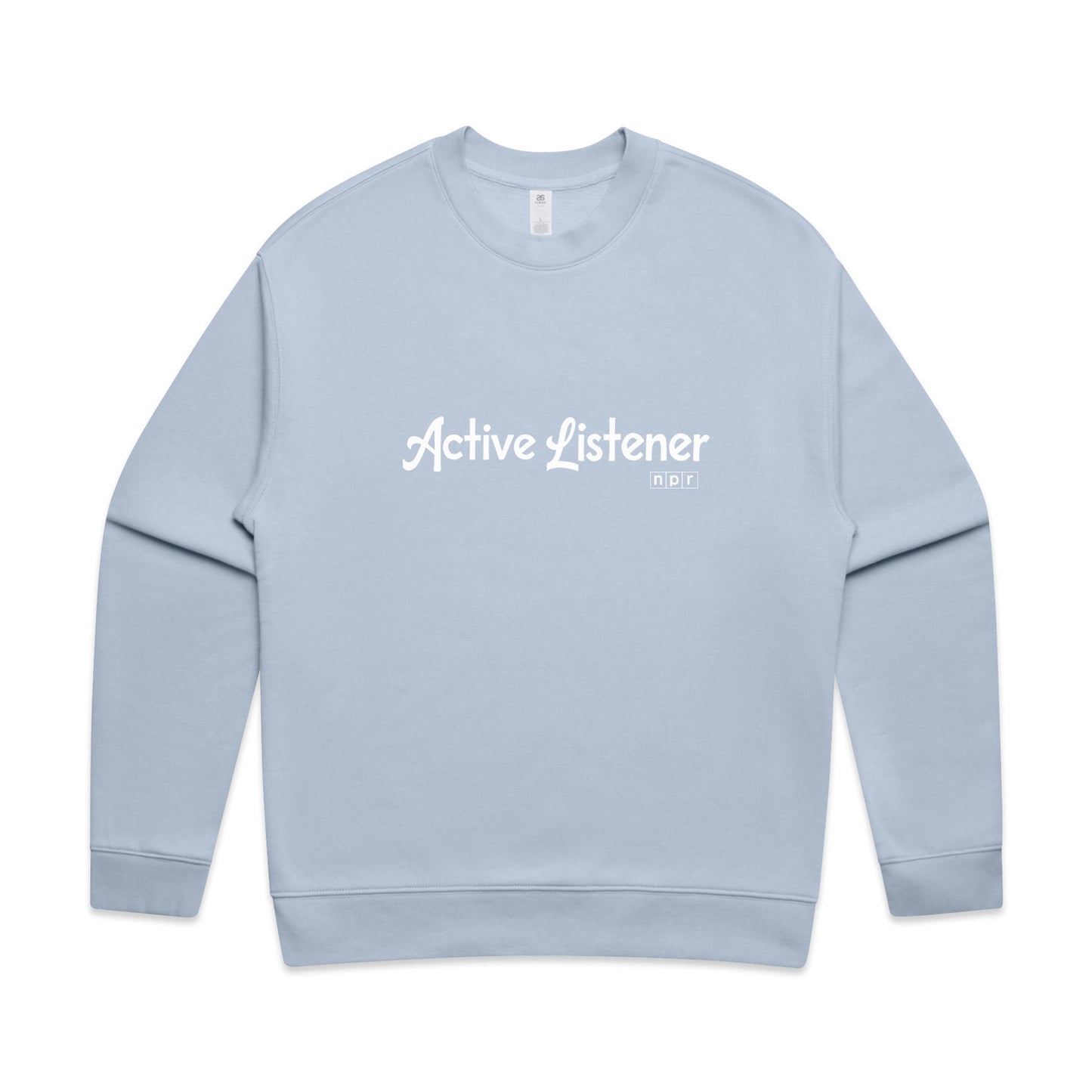 Active Listener Crewneck Sweatshirt - Powder