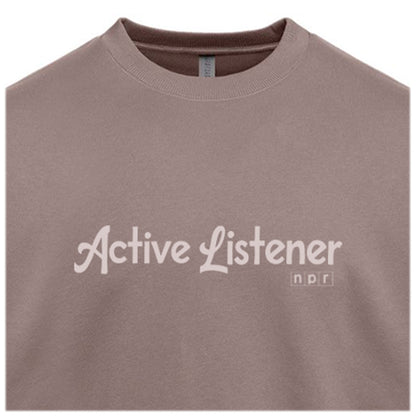 Active Listener Crewneck Sweatshirt
