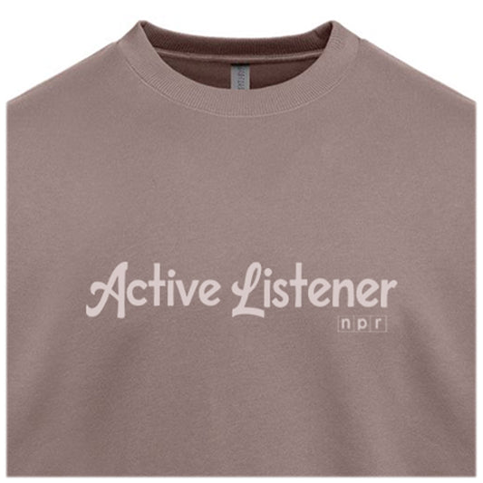 Active Listener Crewneck Sweatshirt
