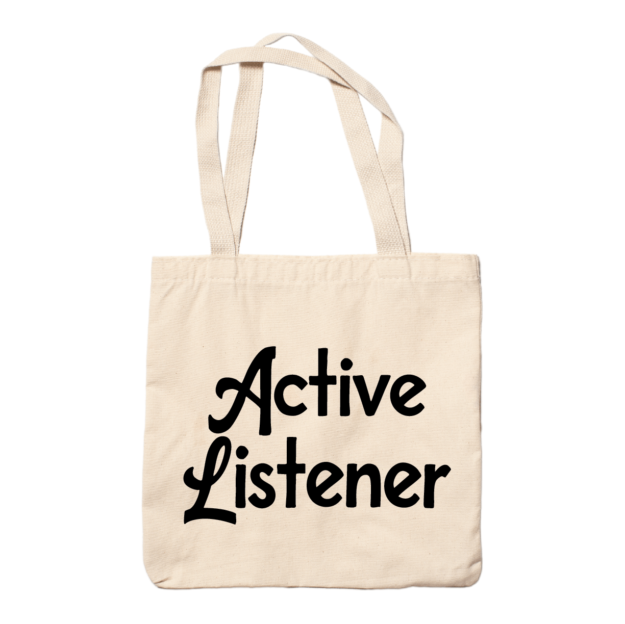 Active Listener 2-Sided Tote Bag