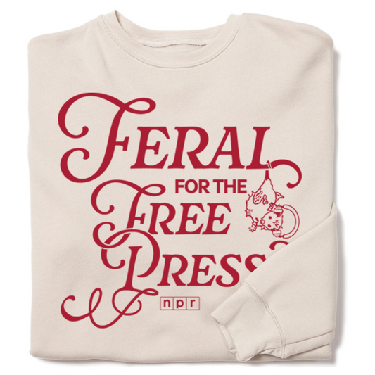 Feral for the Free Press Crewneck Sweatshirt