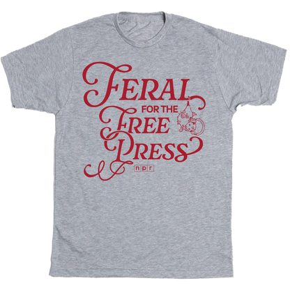 Feral for the Free Press Tee