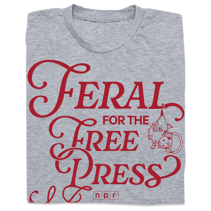 Feral for the Free Press Tee