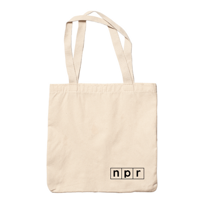 I Heart NPR 2-Sided Tote Bag