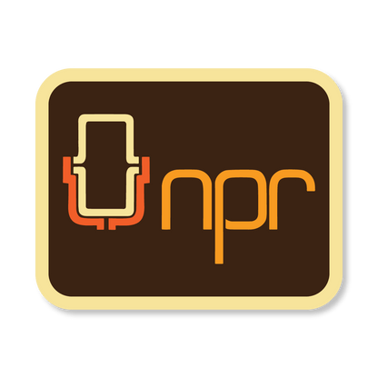 NPR '70s Logo Sticker