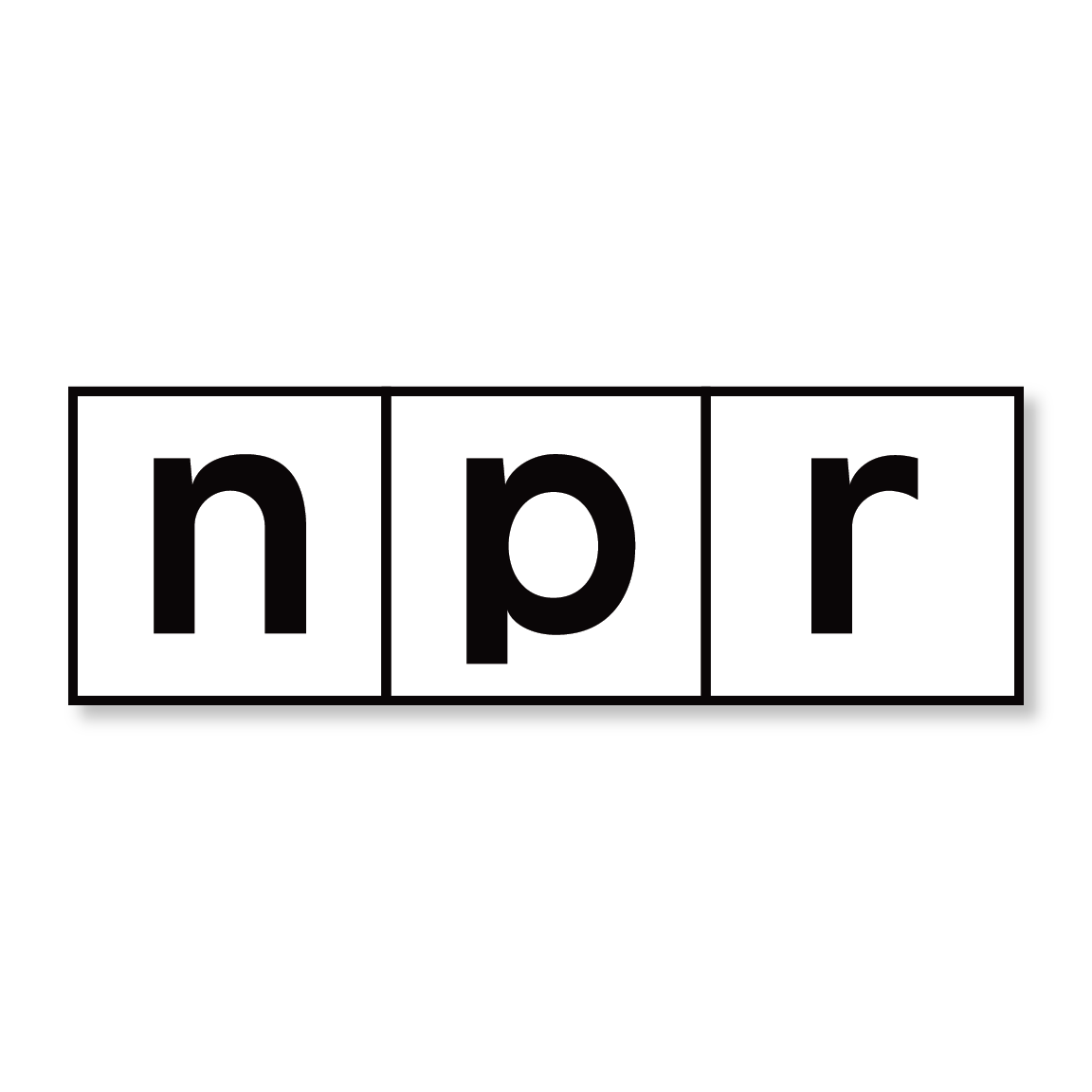 NPR Logo 3.5" Sticker