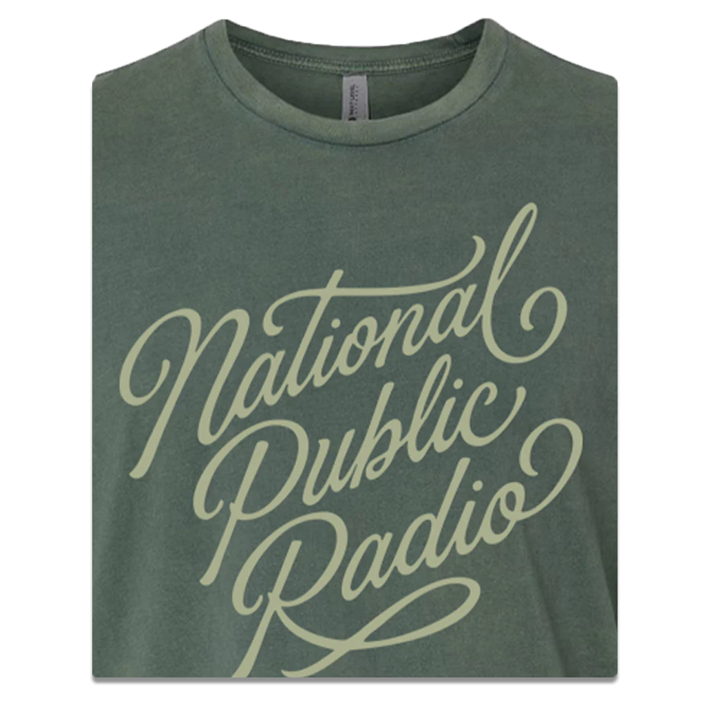 National Public Radio Script Tee