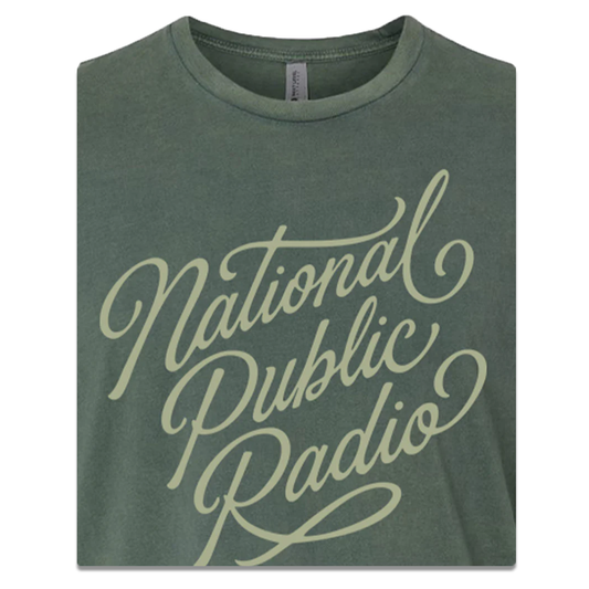 National Public Radio Script Tee